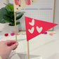 Valentine Basket Banner Flags