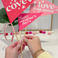 Valentine Basket Banner Flags