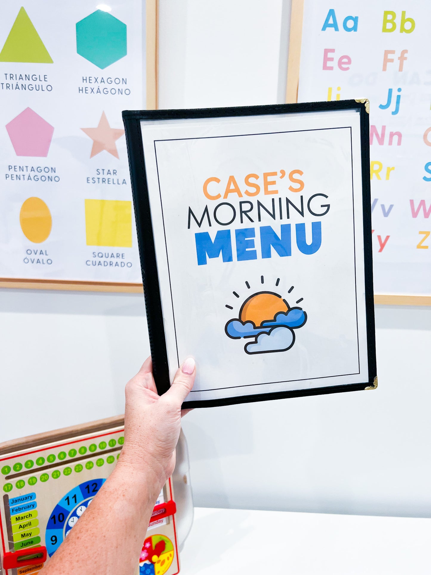 Morning Menu // Preschool